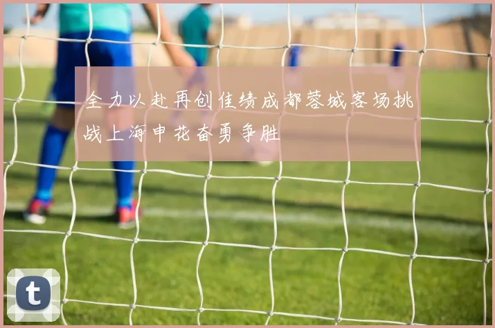 全力以赴再创佳绩成都蓉城客场挑战上海申花奋勇争胜